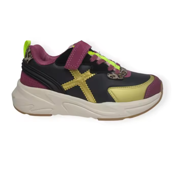 MUNICH MINI  TRACK  98  Negro  sneaker  para niñas - 1