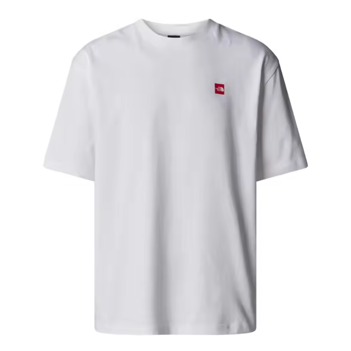 Camiseta Blanca The North Face AXYS White de Corte Holgado - 1