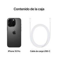 IPHONE 16 PRO 128 GB con pantalla Super Retina XDR de 6.3”, chip Apple A18 Pro ultra-rápido y nuevo Control de Cámara. VERSION EUROPEA, TRES AÑOS DE GARANTÍA - details 1