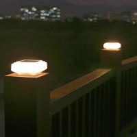 Lámpara Solar De Poste 30LED Para Exterior Luz De Capa De Pilar Impermeable Iluminación De Paisaje Para Jardín Villa Deco - details 9