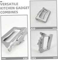 Abridor de botellas, abrelatasManual, abrelatasde camping, abrelatasde Maple inoxidable, abrelatasde Supervivencia - details 1