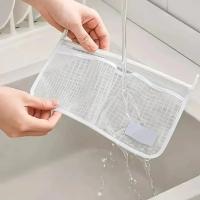 Organizador De Puerta De Nevera 1pc Bolsa De Red Colgante Para Almacenamiento De Cocina Material De Poliéster - details 3