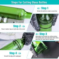 Cortadora De Botellas De Vidrio DIY Ajustable Tamaño Máquina De Corte Para Botellas De Vino Decoraciones Del Hogar Herramienta De Trabajo Con Metal - details 7