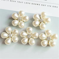 10pcs Botones De Aluminio Con Diamantes Y Perlas Para Decoración De Invitaciones De Boda Y Ropa Accesorios De Joyería Para Niñas - details 9
