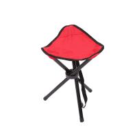 Silla De Tres Pies Portátil Para Exteriores Triángulo Plegable Escritorio De Camping Senderismo Pesca Regalo Popular Para Amigos - details 1