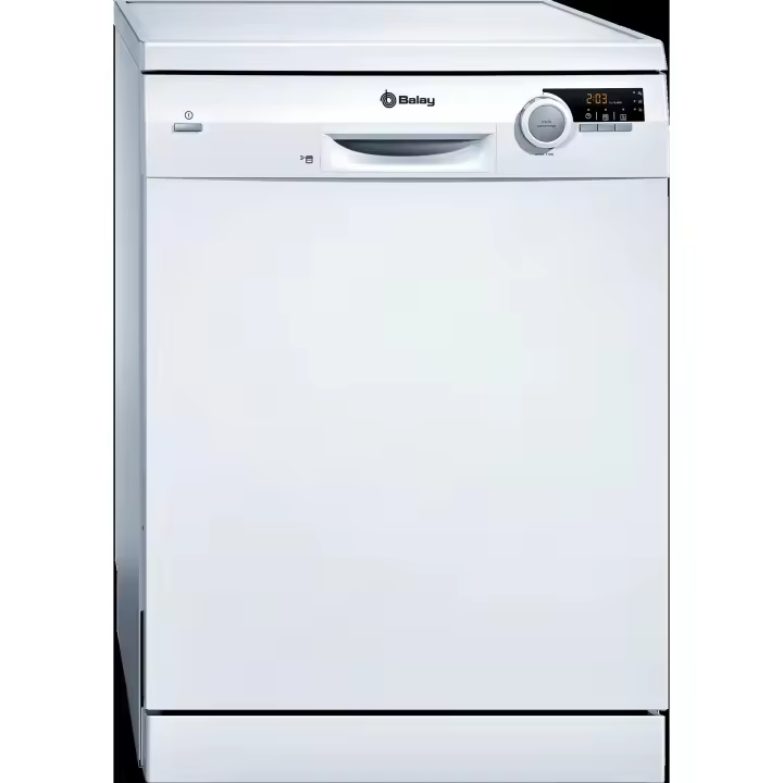 Balay - Lavavajillas 60 cm modelo 3VS572BP para 13 cubiertos, clase energética E, silencioso a 48 dB, con 5 programas y cesta Vario Rackmatic, color blanco - 1