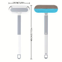 Limpia Ventanas Profesional Multifuncional Con Peluches Para Mascotas Y Cepillo De Limpieza Con Asa De Plástico Y Esponja - details 0