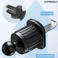 Gravity Car Phone Holder Air Vent Hook Montaje del teléfono Rotación de 360 Grados Soporte para teléfono inteligente para Coche con una mano Plament - details 0