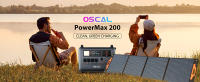 Panel solar plegable Blackview Oscal PM200 de 200 W, soporte ajustable, eficiencia de conversión solar ≥22%, material ETFE - Enchufe de la UE - details 0