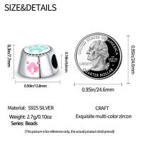 925 Plata Esterlina Encantador Gato Uña Rosa Charms Bolas Para Pulsera Original 3mm Joyería Fina Hecha a Medida Cumpleaños Fiestas Aniversarios Bodas Compromisos - details 13