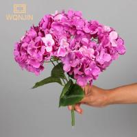5 Cabezas De Hiedra Artificial Rosa Roja Flores De Seda Falsas Para Decoración De Boda Y Hogar Arreglo Floral Estilo Hiedra - details 4