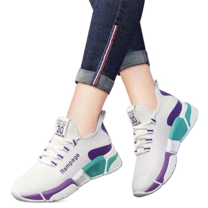 Zapatillas De Deporte Para Mujer Transpirables Casual De Correr Suela De Malla Entrenadores Al Aire Libre Tallas 36-40 Tenis Feminino