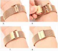 Correa De Reloj De Acero Inoxidable 22mm Para Amazfit Balance Reemplazo De Pulsera Compatible Con GTR3 Cheetah Redonda/Pro Unisex - details 2
