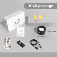 Lámpara De Pared LED Moderna RGB Con Batería USB 2000mA Control Táctil 3 Modos De Brillo Y Rotación Libre De 360 Grados Para Cocina Dormitorio Foyer Estudio Baño - details 9