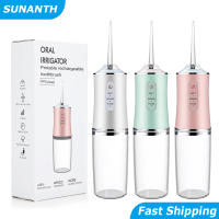 Fregadero Portátil De Agua Recargable 220ML Con 3 Modos Y 4 Boquillas De Limpieza Dental Electrónica Impermeable - details 0