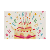 Nuevos Tapetes De Mesa De Cumpleaños Tema Tela De Lino Feliz Pastel Globo Impresión Aislamiento Decoración Para Comedor Moderno Estilo - details 3
