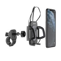 TEMCO Soporte Movil para Bici, Soporte de bici para Telefono Movil con goma de seguridad para soporte de bicicleta para teléfono móvil, Sujeta celular universal para bicicleta de 4,5-7 pulgadas,  giratorio 360° Compatible con IPhone, Xiaomi, Samsung, etc - details 2