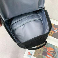 Mochila Estudiantil Negra De Gran Capacidad Estilo Harajuku Casual Para Hombres Y Mujeres Mochila Unisex De Calle Alta Ruta Bolsa De Viaje - details 19
