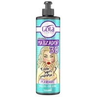 CasaSofia- Acondicionador  Matizador 3D  Gota Dourada 300ml. Color Vibrante , Brillo Extremo y Nutrición Profunda- Método Curly - details 2