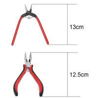 Kit De Herramientas De Joyería Mini Tijeras Y Aretes Metálicos De Alta Calidad Longitud 13cm Para El Arte De La Joyería - details 0