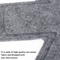12Pcs Protegedores De Ollas Y Sartenes Divisores De Pad No Tejidos 38/35/26 CM Separadores De Ollas Para Proteger La Cocina En Gris - details 5