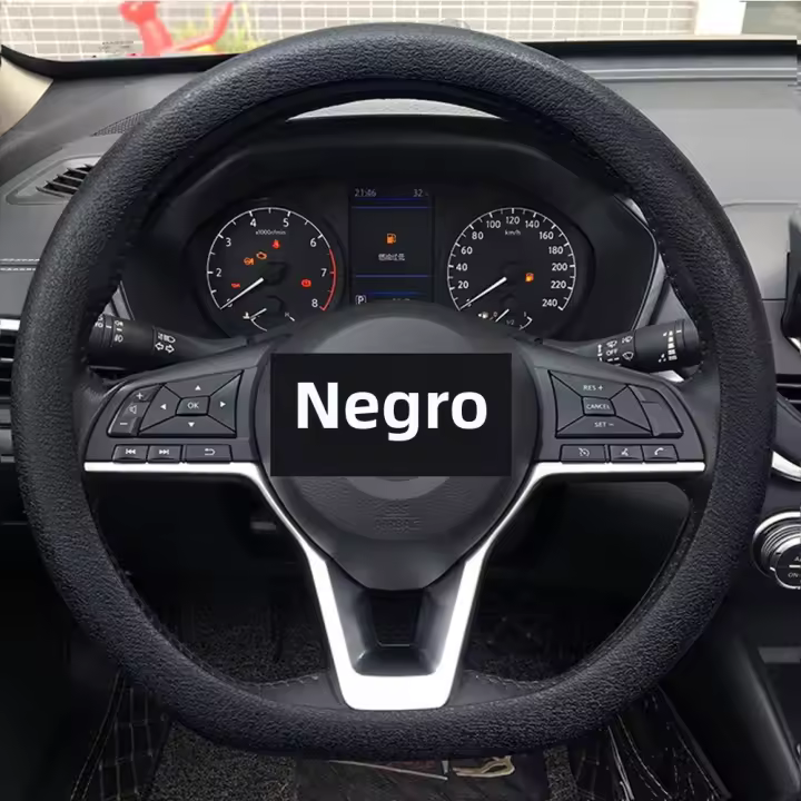 Cubierta De Volante Universal Para Coche En Silicona No Eslipiente Multi Color Ajustable Para 36-40cm Accesorios De Decoración Para Coche - 1