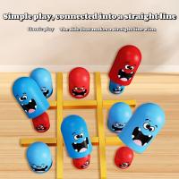 Juego De Tablero Educativo Tic Tac Toe Para Niños Juguete Interactivo De Desarrollo Inteligente Tamaño Grande Dibujos Animados Adecuado Para Niños De 3 a 12 Años Regalo Navideño - details 11