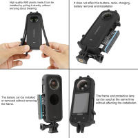 Estuche Protector Insta360 X3 Para Cámara De Acción Montaje Anti Caída Marco De Almacenamiento Accesorios De Cámara - details 4