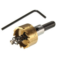 Juego De 5 Piezas De Taladro De Acero Inoxidable Con Herramientas De Corte De Aleación De Metal Taladro De Alta Velocidad 16/18.5/20/25/30mm Con Llaves - details 3