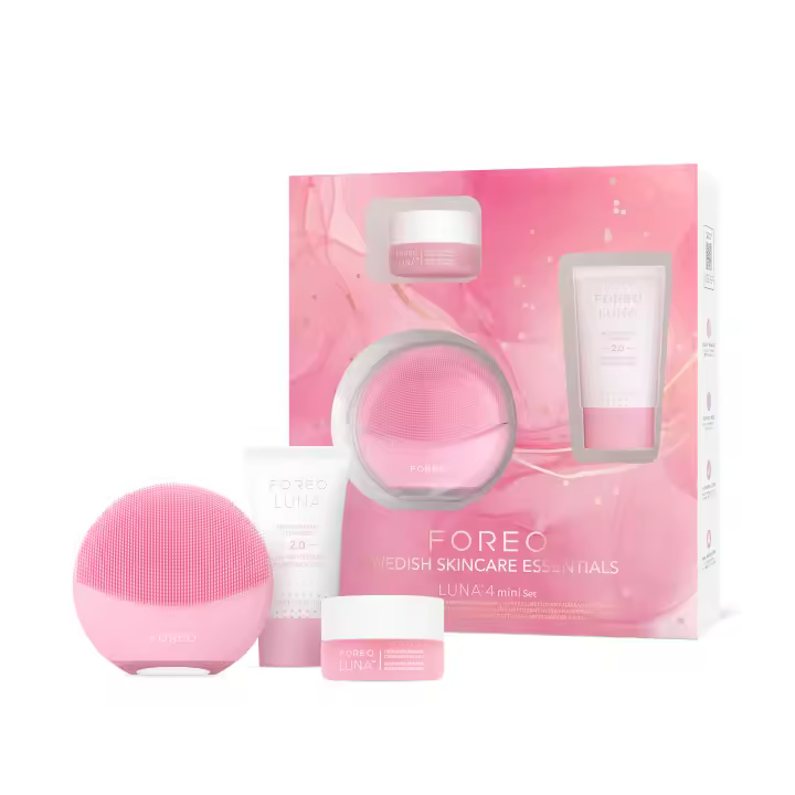 FOREO Holiday Sets - Sets de regalo para el cuidado facial: limpieza profunda y rejuvenecimiento de la piel - 1
