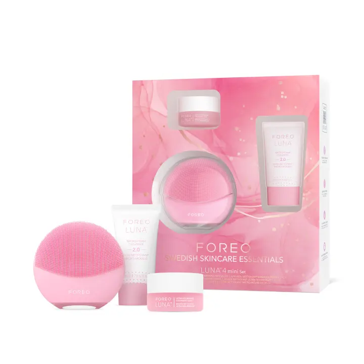 FOREO Holiday Sets - Sets de regalo para el cuidado facial: limpieza profunda y rejuvenecimiento de la piel - 1