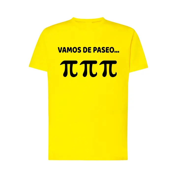 Vamos de paseo pi pi pi...-Camiseta cómica - canción infantil - Unisex algodón premium - 1