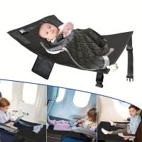 Almohadilla Extendible De Viaje Para Niños 1pcs Asiento Aéreo Portátil Con Extensor De Silla De Tela Oxford Ajustable Como Cama De Viaje - details 1