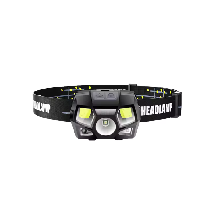 Linterna Frontal SOLOLANDOR Ultra Brillante LED 800LM Con Sensor De Movimiento Recargable USB Impermeable Para Pesca Y Caza - 1