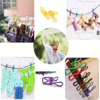 10pcs Clip De PVC Recubierto De Acero Para Sellar Bolsas De Alimentos Y Papelería 10 Piezas (color Aleatorio) - details 1