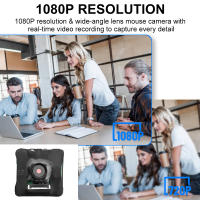 Cámara Mini Wireless WIFI 1080P HD DVR Diseño De Botón Oculto Para Seguridad Y Vigilancia Instalación Fácil Sin Memoria Integrada - details 1
