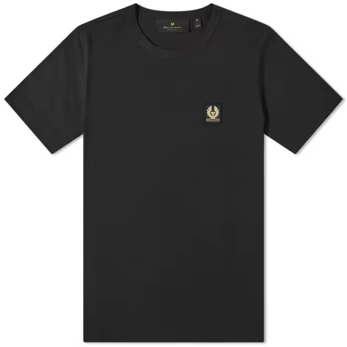 Belstaff Camiseta Hombre Manga Corta Algodón Negro - 1