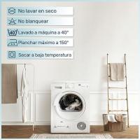 DECASATEXTIL Funda Nórdica Infantil Cama 90 -Juvenil – 3 Piezas – Funda nordica 150x255cm Bajera y Almohadón – Reversibles - Algodón/Poliéster- Suave Transpirable - Kayana Gris Cama 90 - details 3