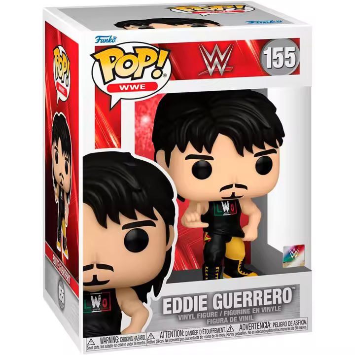 FIGURA POP WWE EDDIE GUERRERO LWO 9 CM - Nuevo a Estrenar - Original FUNKO - Miniatura POP - Figura de Colección Funko - Colección Wwe Wresting - 1