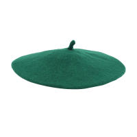 Gorro De Lana Térmico Para Bebés Y Niñas Estilo Francés Retro Vintage Beret Elegante De Color Sólido Para Invierno - details 9