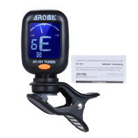 Aroma AT-101 Mini Afinador Digital Con Clip Plegable Y Rotativo De Alta Sensibilidad Para Guitarra Bajo Violín Ukulele Afinador Portátil - details 7