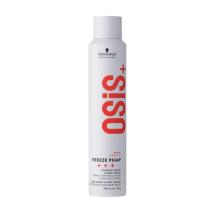 Schwarzkopf OSiS+ Freeze Pump  200 ml. Spray de difusión ultra-fina y secado rápido de fijación fuerte y duradera. - details 0