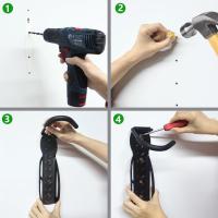 Pack de 4 Soportes de Pared para Bicicletas Dimensiones: Aprox. 26 x 11 x 12 cm. Cada soporte puede soportar hasta 30 kg, lo que los hace ideales para bicicletas de montaña, carretera, eléctricas, BMX y más. - details 0