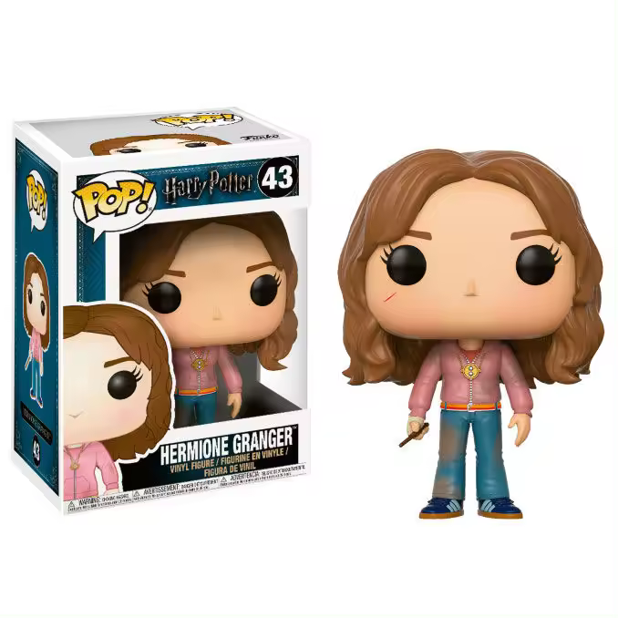 Figura Funko Pop Harry Potter Hermione-Figura de Vinilo Coleccionable - Idea de Regalo- Mercancia Oficial - Juguetes para Niños y Adultos - Movies Fans - Muñeco para Coleccionistas y Exposición - 1