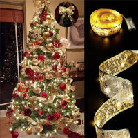 Cinta De Navidad Con Luces Faeira Para Decoración DIY De Navidad Y Año Nuevo Ornaments Para Árbol Y Casa Decoración Xmas - details 5