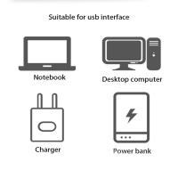 Lámpara De Noche USB Mini LED Con Enchufe Y Batería Integrada Luz De Lectura Protección Ocular Pequeña Redonda Para Libros - details 7