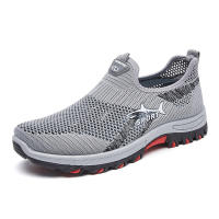 Zapatos De Verano Para Hombre Suela De Goma Transpirables Zapatillas Casuales Ligeros Malla Moda Caminar Senderismo 2024 - details 4