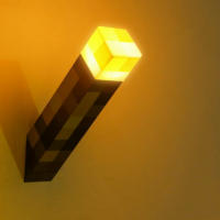 Lámpara De Noche LED Recargable USB 11 Pulgadas Brownstone Torch Decoración Para Hogar Regalo Para Niños Lámpara De Mesa Para Dormitorio - details 6
