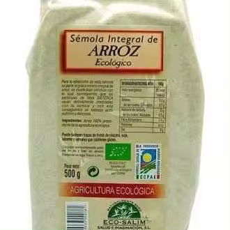 Semola De Arroz Integral 500Gr. Bio Vegan - 1