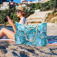Bolsa de playa grande impermeable con cremallera Bolsas de playa Impermeable a prueba de arena Bolsa de piscina Bolsa grande - details 3